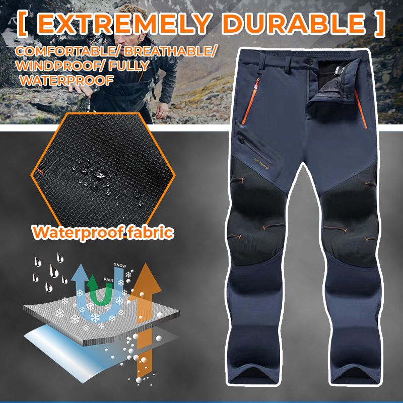 Pantalones de exterior impermeables y de secado rápido（Compra 2 envío gratis）-3