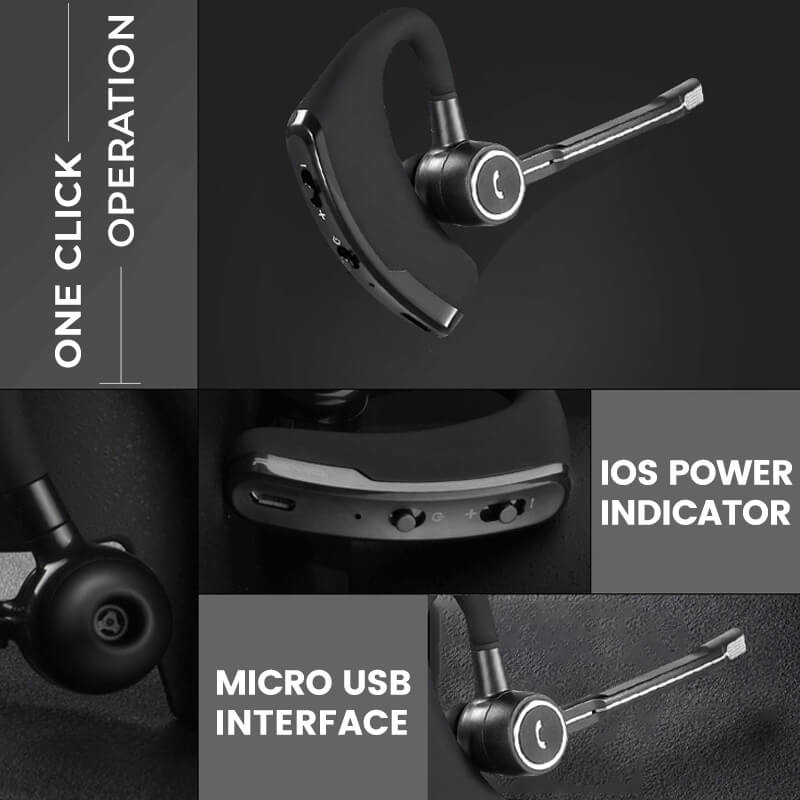 🔥Venta caliente🔥 Auriculares inalámbricos Bluetooth para empresas-6