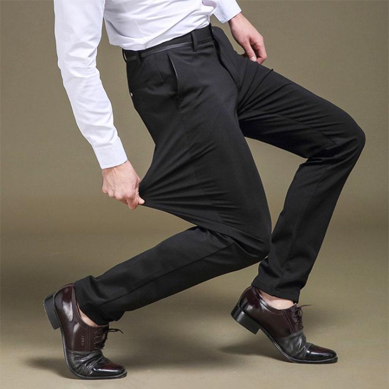 （Compra 2 envío gratis）Pantalones clásicos de hombre de alta elasticidad-1