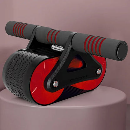 Rueda abdominal de rebote automático